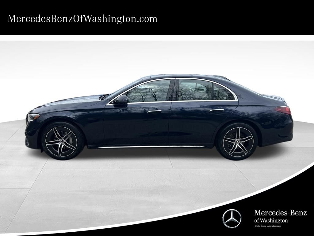 Nautical Blue Metallic 2026 Mercedes-Benz E-Class E 350 4MATIC Sedan All-Wheel Drive 9-Speed Automatic
