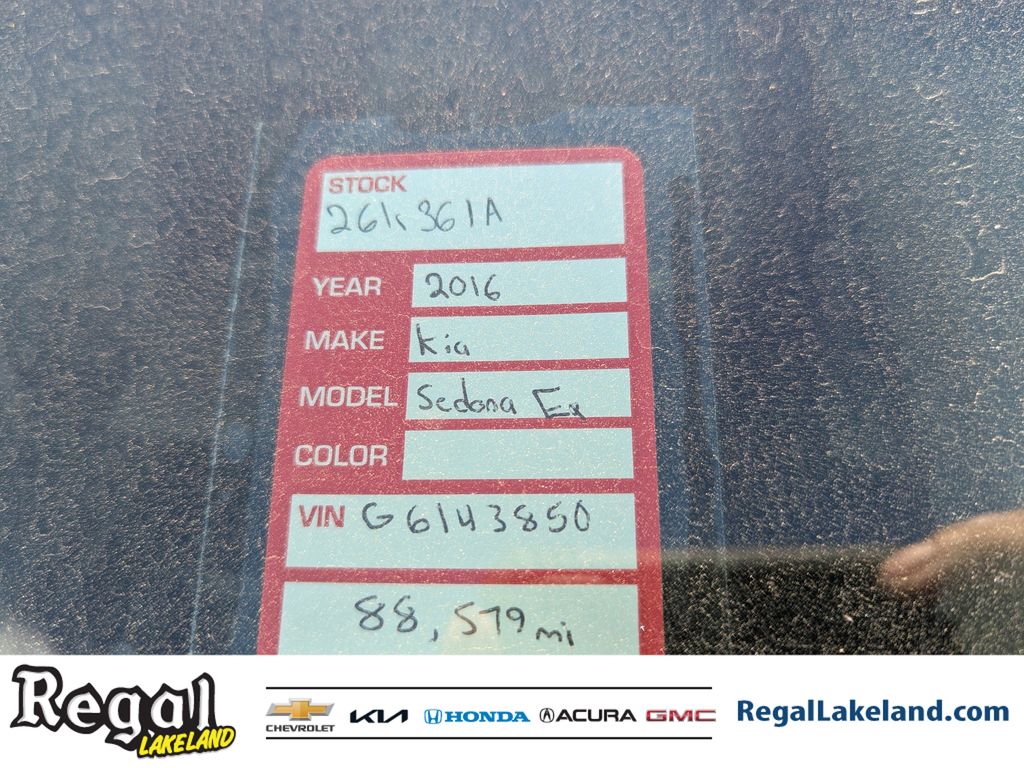 used 2016 Kia Sedona car, priced at $8,992