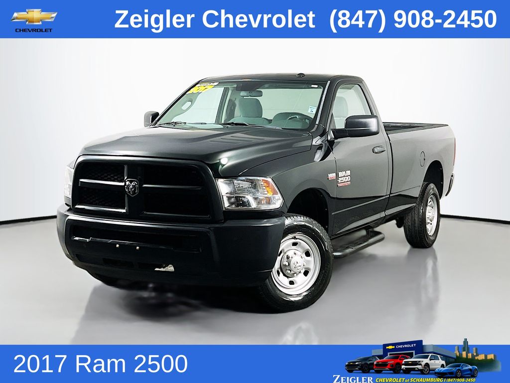 Black Forest Green Pearlcoat 2017 RAM 2500 Pickup Truck 4X2 6-Speed Automatic