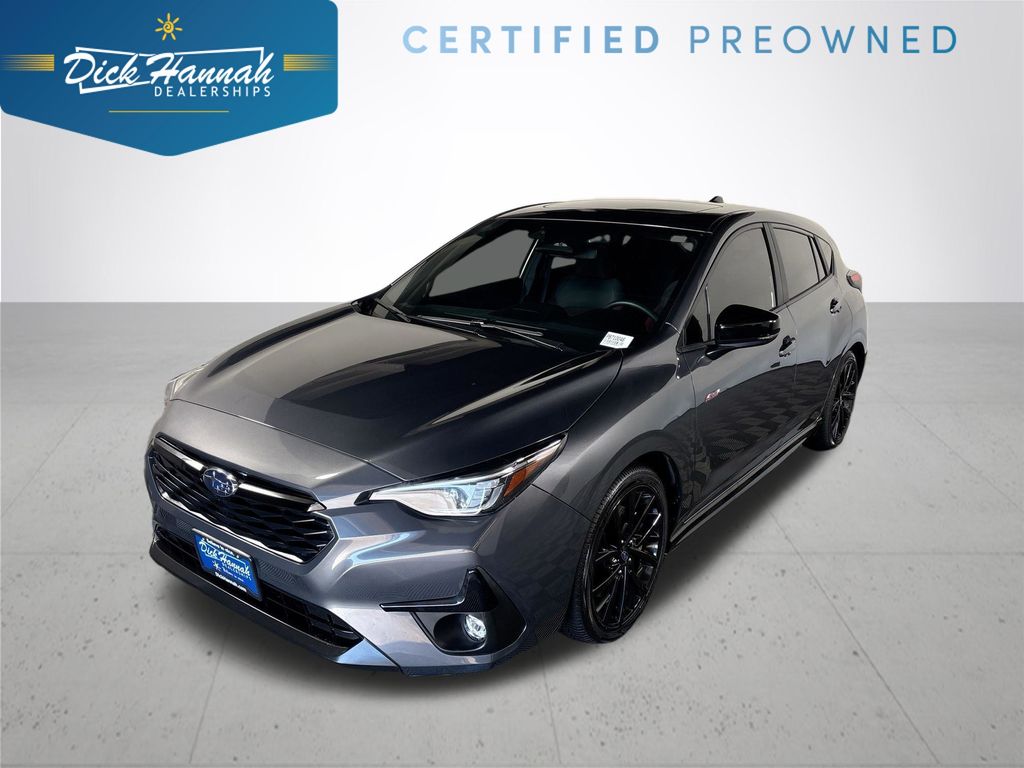 Magnetite Gray Metallic 2024 Subaru Impreza Wagon All-Wheel Drive Continuously Variable Transmission