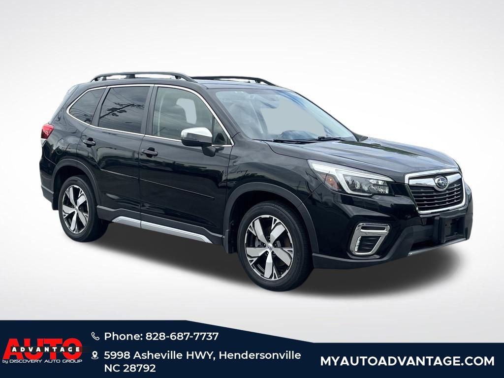 Crystal Black Silica 2021 Subaru Forester Touring Crossover AWD SUV / Crossover All-Wheel Drive Continuously Variable Transmission