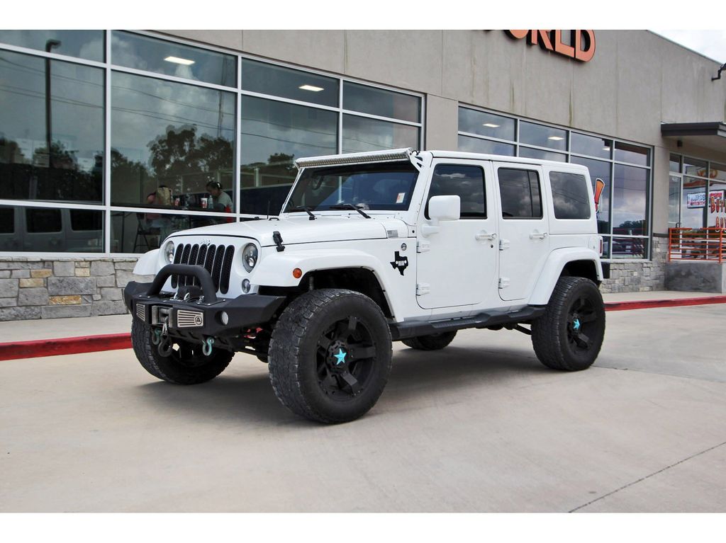 Bright White Clearcoat 2015 Jeep Wrangler SUV / Crossover Four-Wheel Drive 5-Speed Automatic