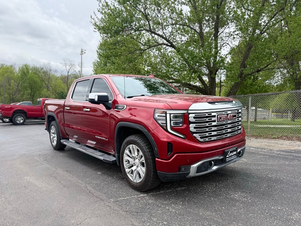 Volcanic Red Tintcoat 2024 GMC Sierra 1500 Pickup Truck Four-Wheel Drive Automatic