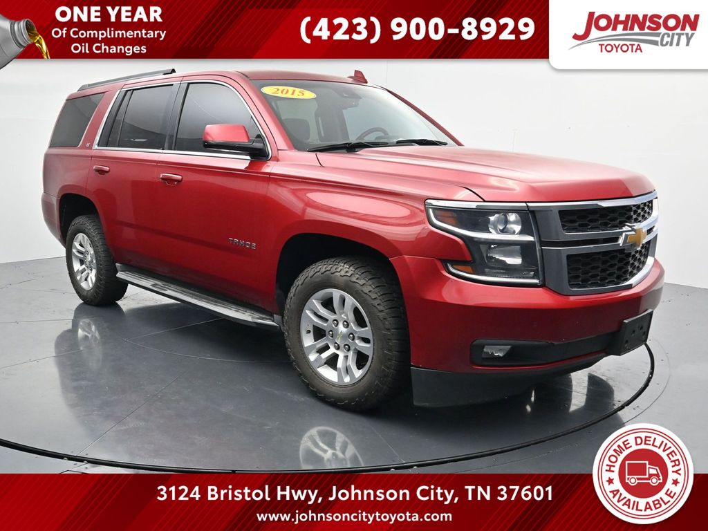 Crystal Red Tintcoat 2015 Chevrolet Tahoe SUV / Crossover Four-Wheel Drive 6-Speed Automatic Overdrive