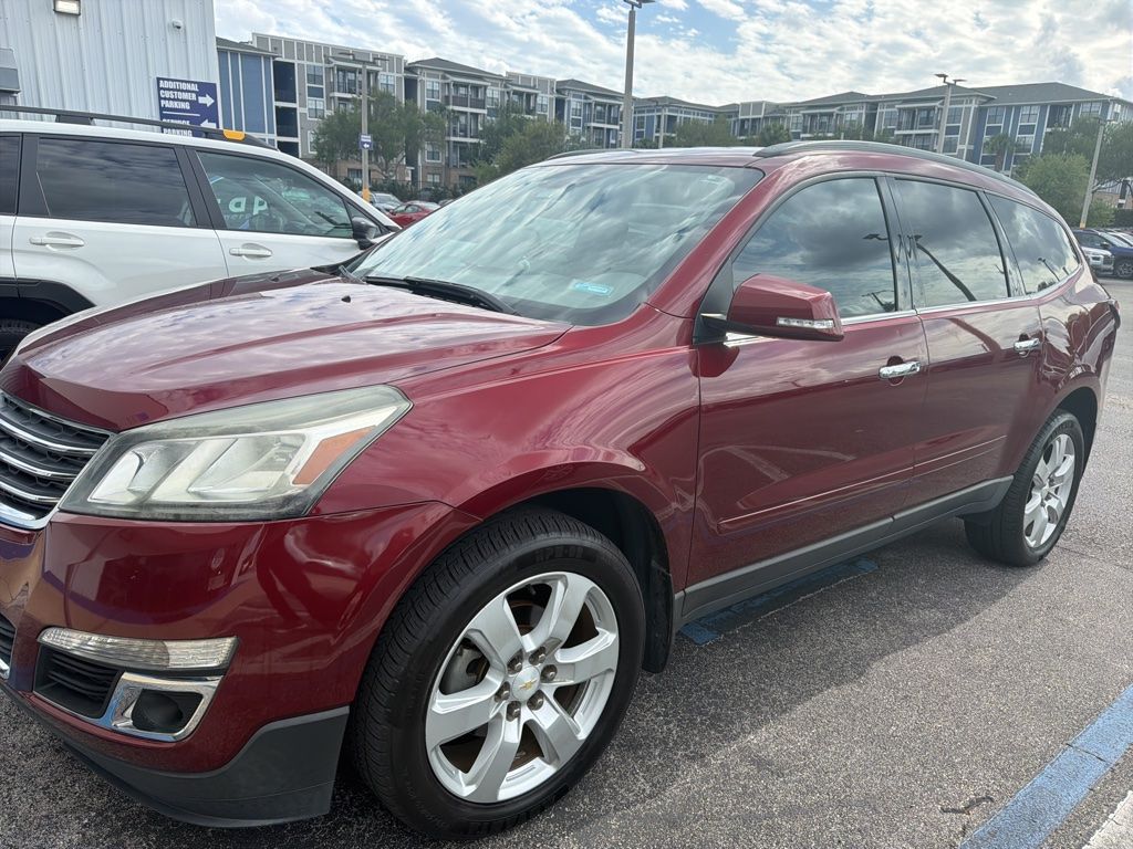 Siren Red Tintcoat 2016 Chevrolet Traverse 1LT FWD SUV / Crossover Front-Wheel Drive 6-Speed Automatic