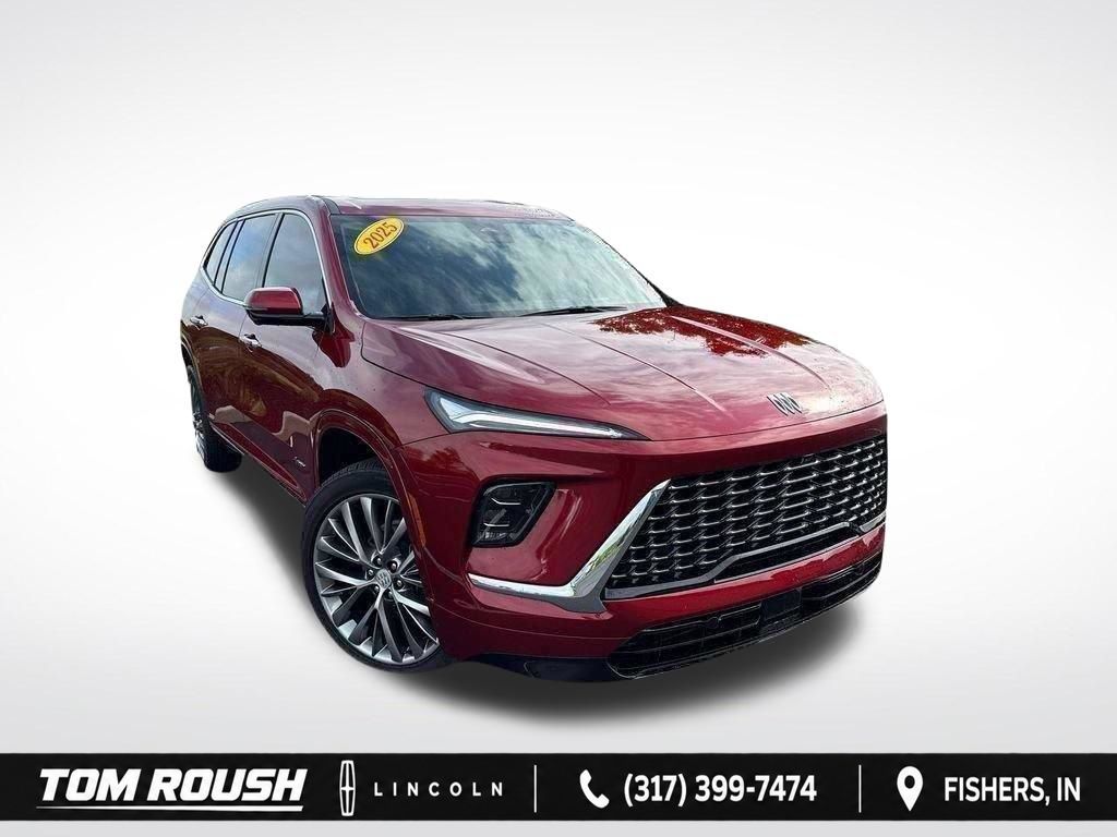 Cherry Red Tintcoat 2025 Buick Enclave SUV / Crossover Front-Wheel Drive 8-Speed Automatic