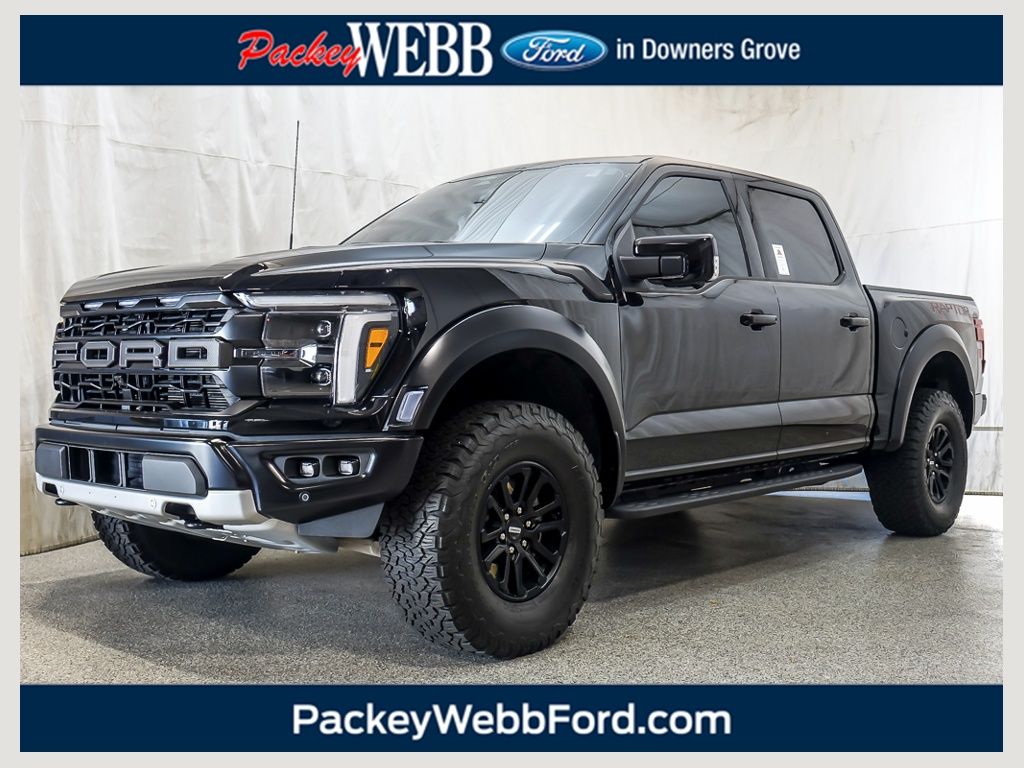 Agate Black Metallic 2025 Ford F-150 Pickup Truck Four-Wheel Drive Automatic