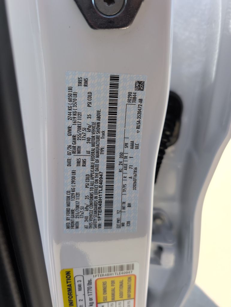 New 2026 White Ford STX image 32