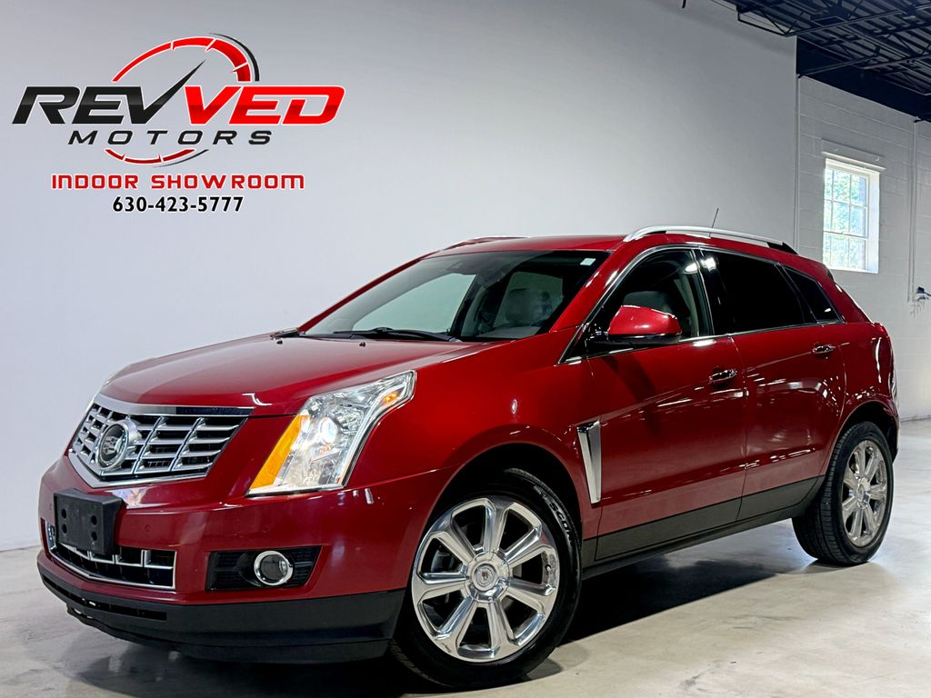 Crystal Red Tint 2015 Cadillac SRX SUV / Crossover All-Wheel Drive 6-Speed Automatic