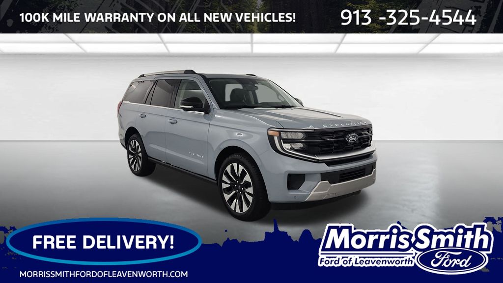 Glacier Gray Metallic Tri-Coat 2026 Ford Expedition SUV / Crossover Four-Wheel Drive Automatic