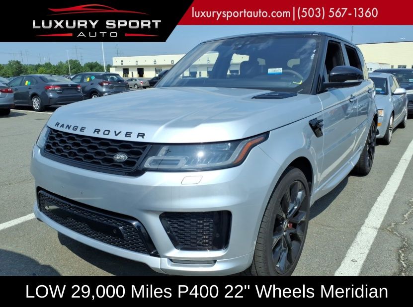 Indus Silver Metallic 2020 Land Rover Range Rover Sport SUV / Crossover All-Wheel Drive 8-Speed Automatic