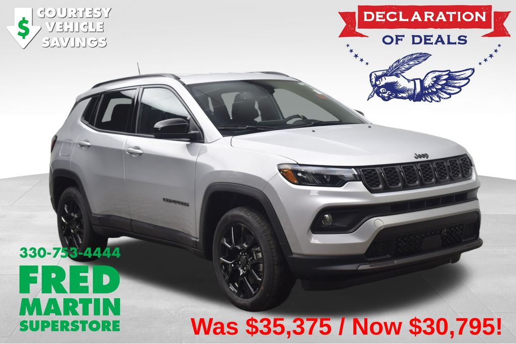 new 2026 Jeep Compass car, priced at $30,795