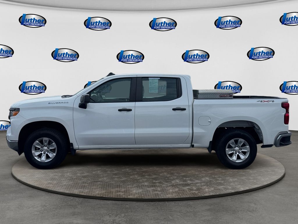 2023 Chevrolet Silverado 1500 WT White at Auto Express Mitsubishi
