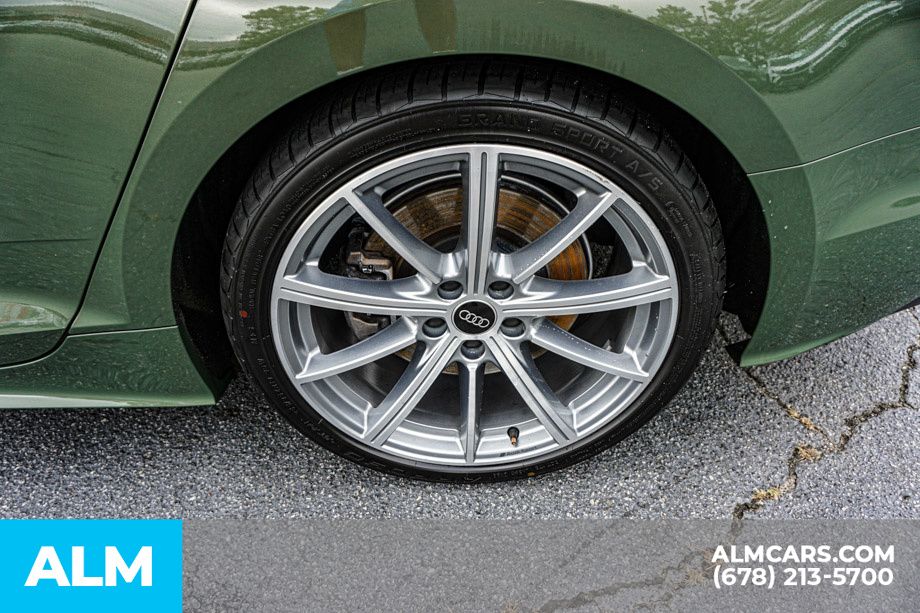 Used 2025 Green Audi 45 S line Premium image 16