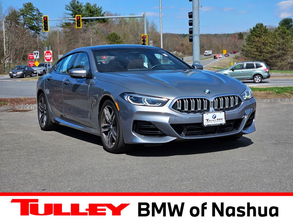 Skyscraper Gray Metallic 2024 BMW 8 Series 840i xDrive Gran Coupe AWD Coupe All-Wheel Drive 8-Speed Automatic