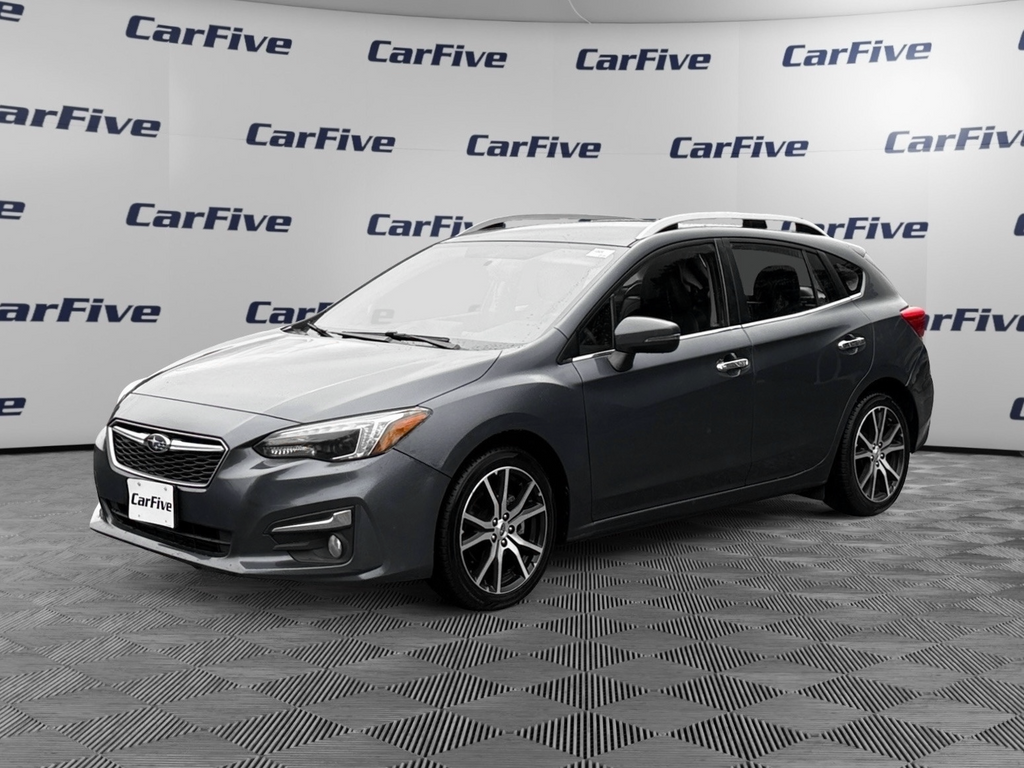 Carbide Gray Metallic 2017 Subaru Impreza Hatchback All-Wheel Drive Continuously Variable Transmission