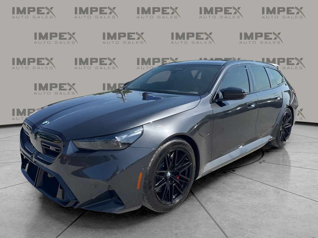 Gray (Dark Graphite Metallic) 2025 BMW M5 Touring AWD Wagon All-Wheel Drive 8-Speed Automatic