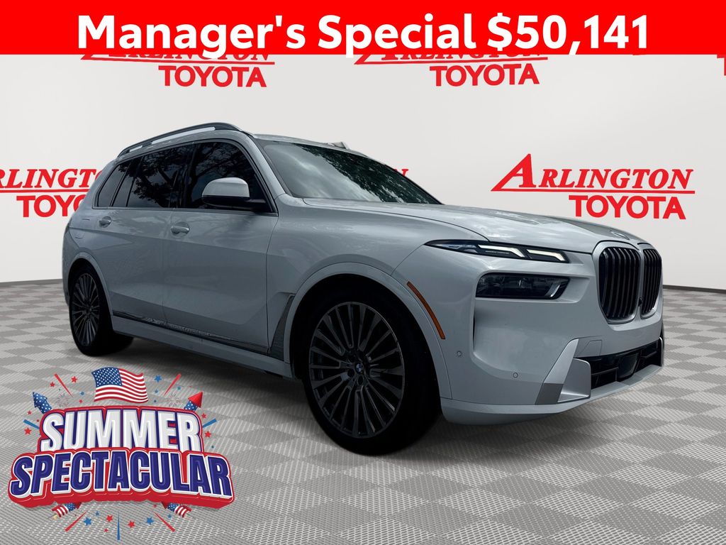 Alpine White 2024 BMW X7 SUV / Crossover All-Wheel Drive 8-Speed Automatic