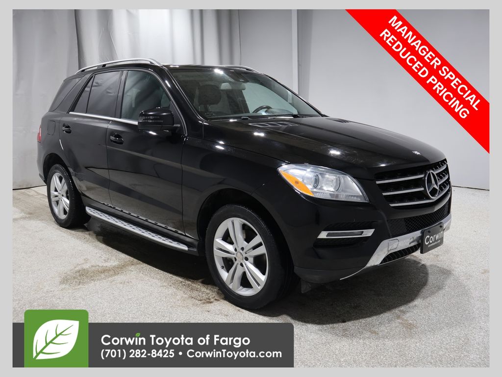 Black 2014 Mercedes-Benz M-Class ML 350 4MATIC SUV / Crossover All-Wheel Drive 7-Speed Automatic