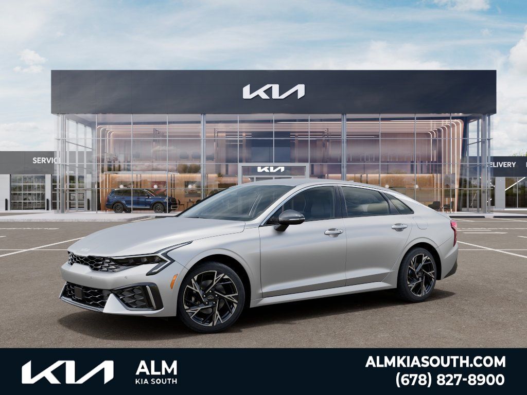 New 2026 Steel Matte Gray Kia GT-Line FWD image 3