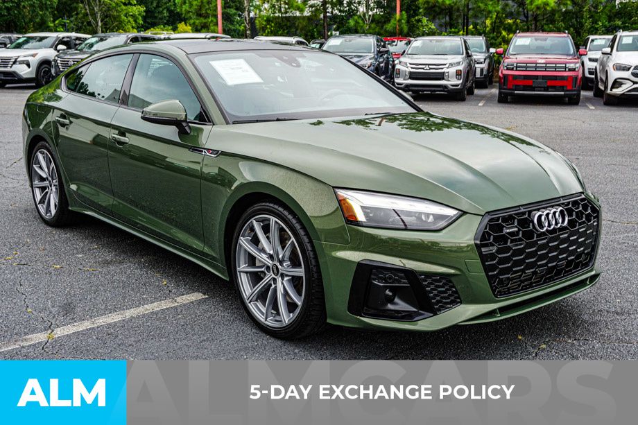 Used 2025 Green Audi 45 S line Premium image 3