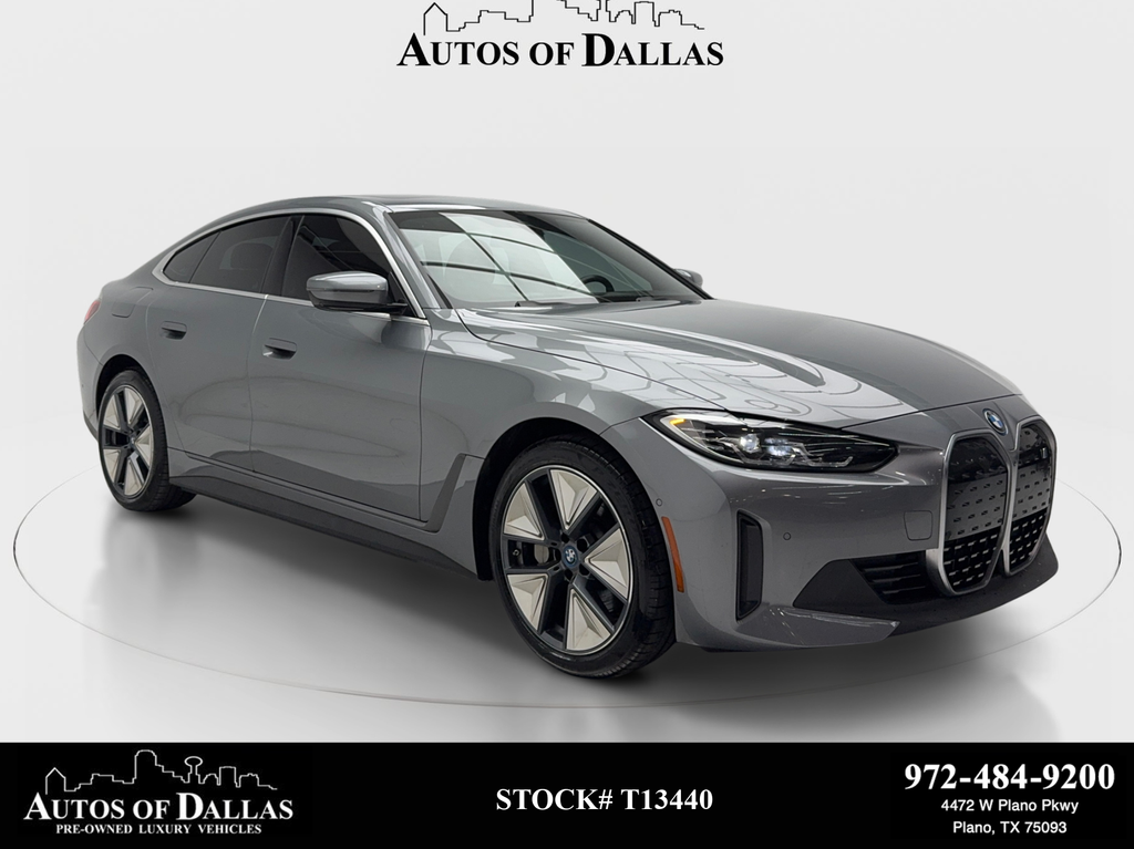 Skyscraper Gray Metallic 2024 BMW i4 Sedan Rear-Wheel Drive Automatic