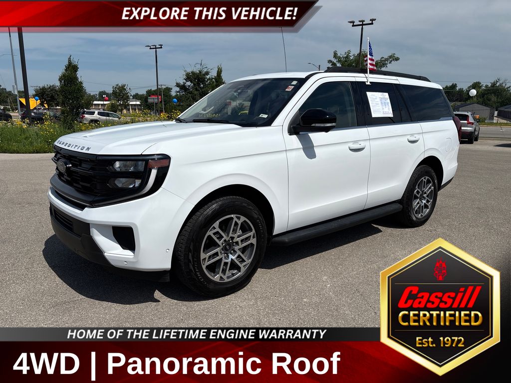 Oxford White 2025 Ford Expedition SUV / Crossover Four-Wheel Drive Automatic