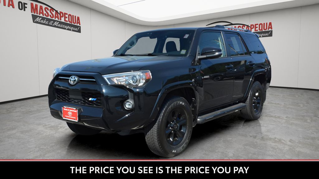 Midnight Black Metallic 2023 Toyota 4Runner SUV / Crossover Four-Wheel Drive 5-Speed Automatic