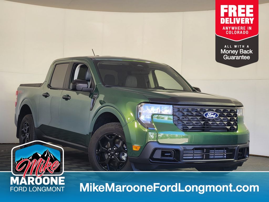 Green 2025 Ford Maverick Pickup Truck All-Wheel Drive 8-Speed Automatic