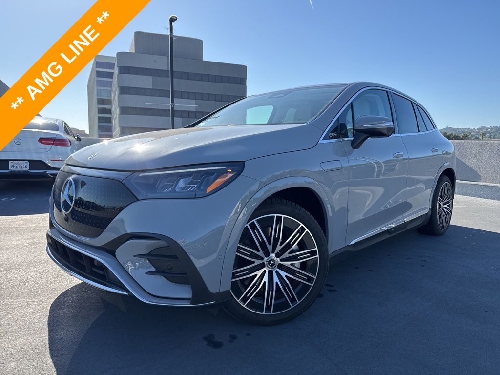 MANUFAKTUR Alpine Gray 2026 Mercedes-Benz EQE SUV 320+ RWD SUV / Crossover Rear-Wheel Drive 1-Speed Automatic