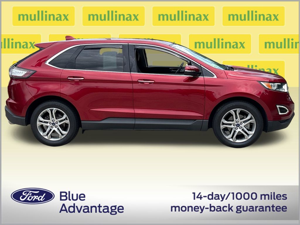Certified 2017 Ford Edge Titanium with VIN 2FMPK3K99HBB59823 for sale in New Smyrna Beach, FL