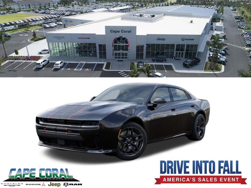 Diamond Black Crystal Pearlcoat 2026 Dodge Charger Sedan All-Wheel Drive 8-Speed Automatic