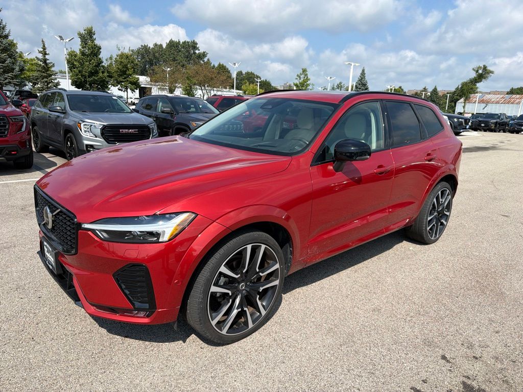 Fusion Red Metallic 2024 Volvo XC60 SUV / Crossover All-Wheel Drive Automatic