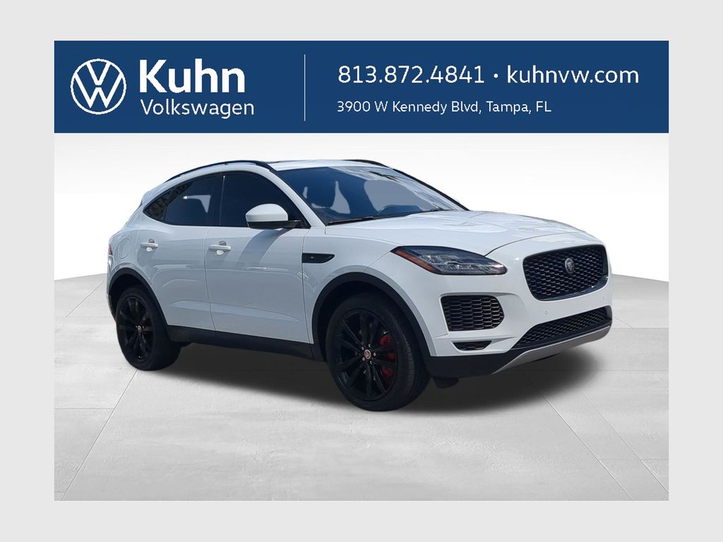 Fuji White 2018 Jaguar E-PACE SUV / Crossover All-Wheel Drive 9-Speed Automatic