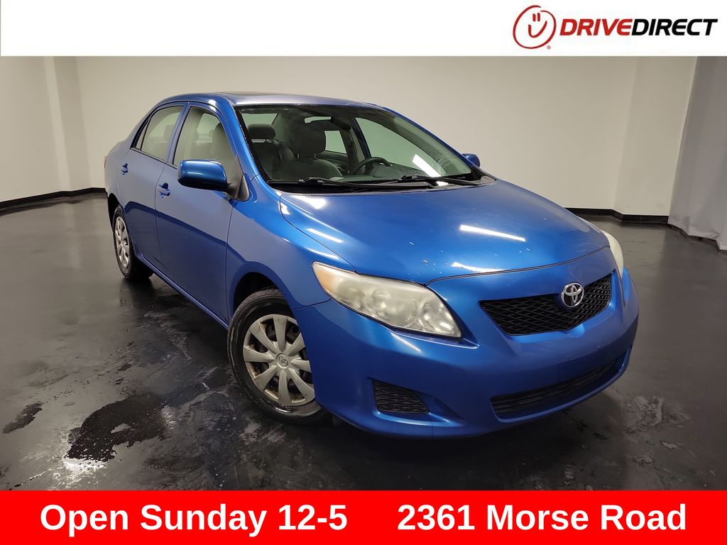 Blue Streak Metallic 2009 Toyota Corolla Sedan Front-Wheel Drive 4-Speed Automatic