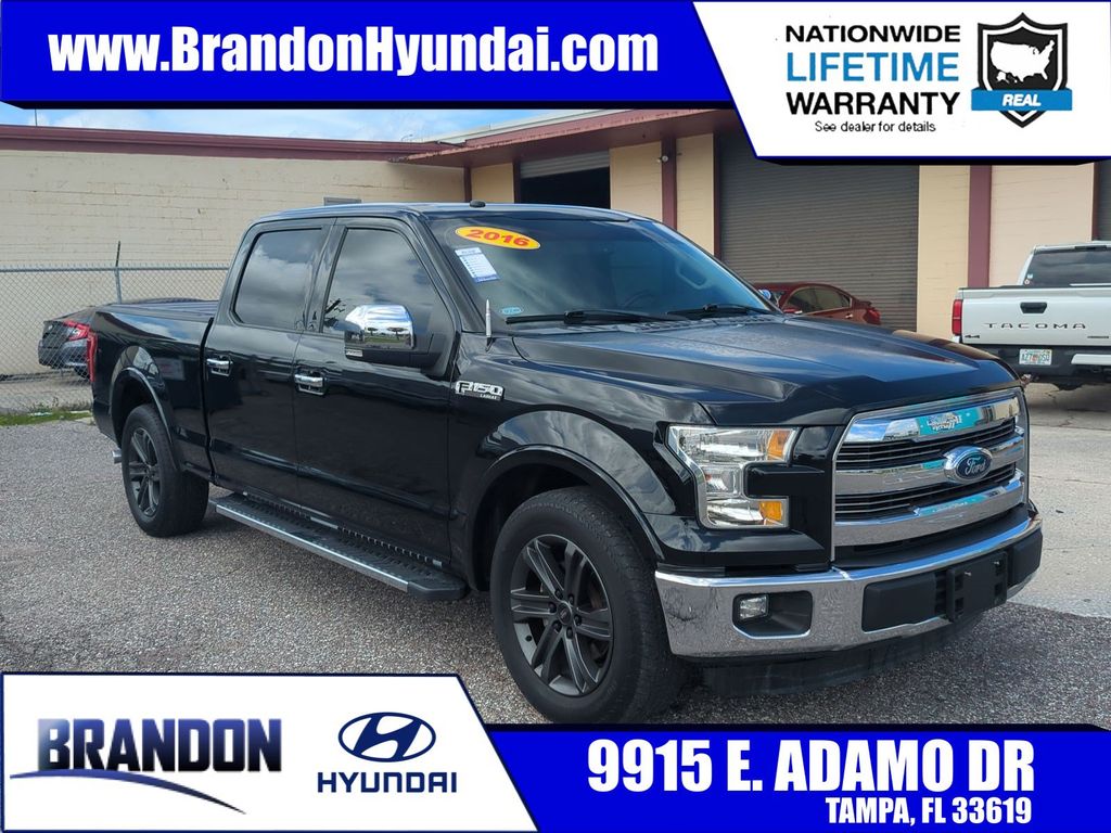 Shadow Black 2016 Ford F-150 Pickup Truck 4X2 6-Speed Automatic