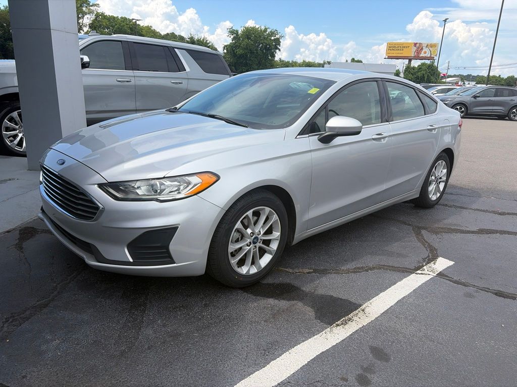 Ingot Silver 2019 Ford Fusion Sedan Front-Wheel Drive 6-Speed Automatic