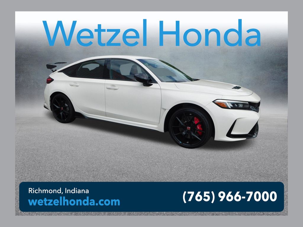 Championship White 2026 Honda Civic Type R Hatchback Front-Wheel Drive 6-Speed Manual