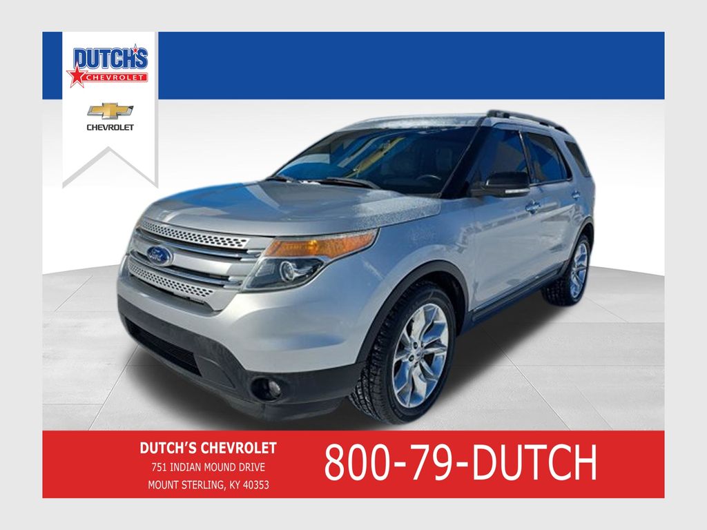 Ingot Silver 2014 Ford Explorer XLT 4WD SUV / Crossover All-Wheel Drive 6-Speed Automatic