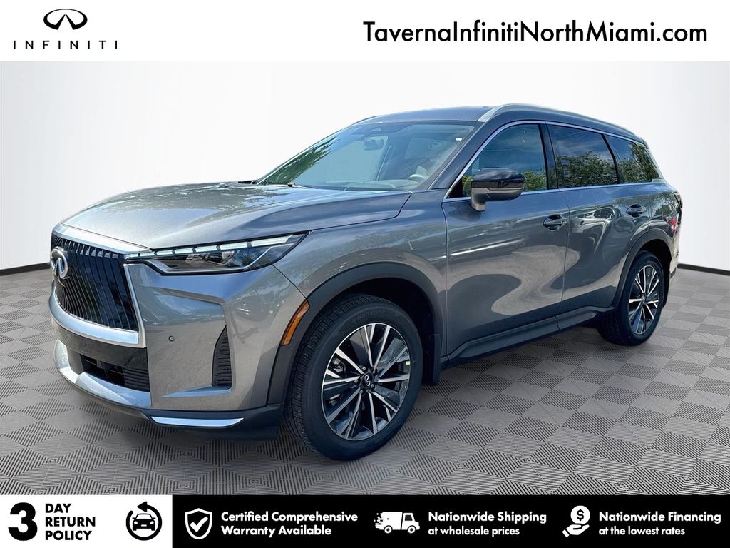 Gray (Graphite) 2027 INFINITI QX60 SUV / Crossover Front-Wheel Drive 9-Speed Automatic