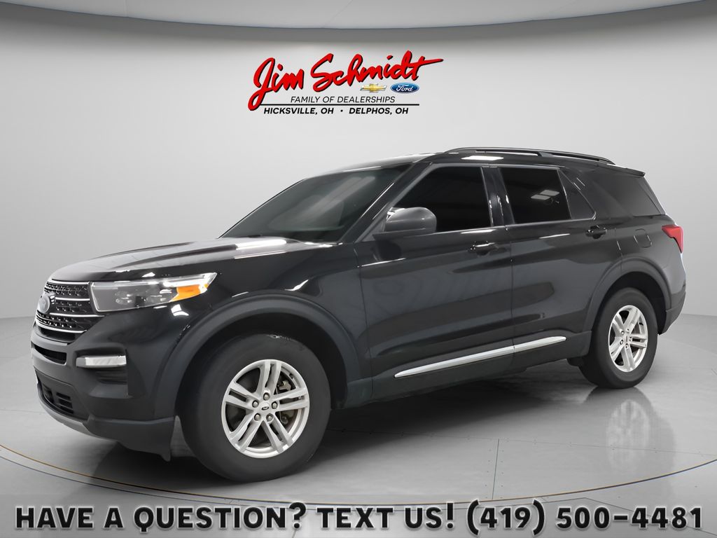 Agate Black Metallic 2024 Ford Explorer SUV / Crossover All-Wheel Drive Automatic
