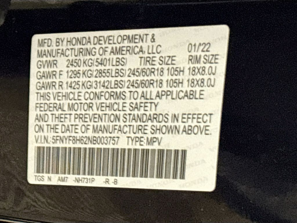 2022 Honda Passport TrailSport