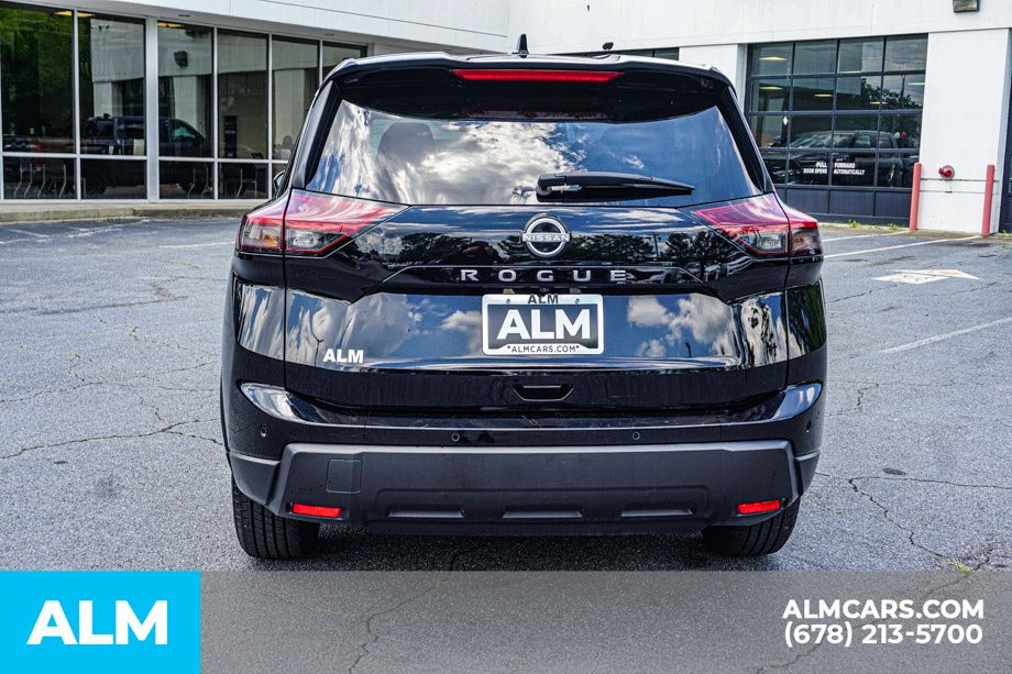 Used 2025 Black Nissan SV image 11
