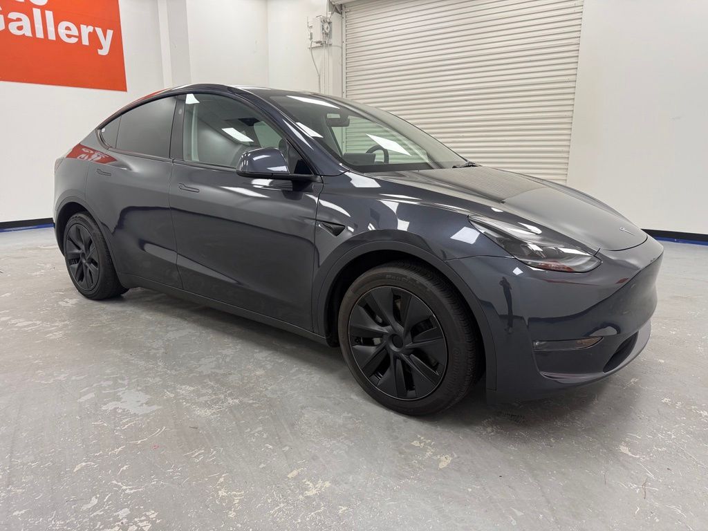 Gray 2025 Tesla Model Y SUV / Crossover All-Wheel Drive 1-Speed Automatic
