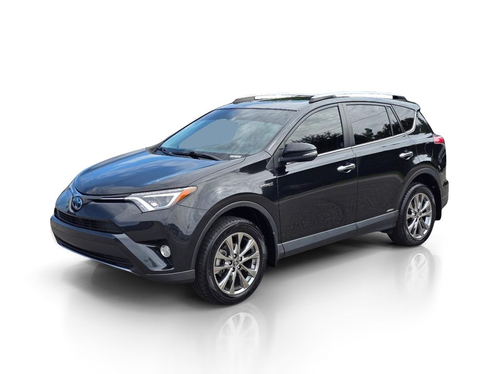 Black Sand Pearl 2018 Toyota RAV4 Hybrid SUV / Crossover All-Wheel Drive Continuously Variable Transmission