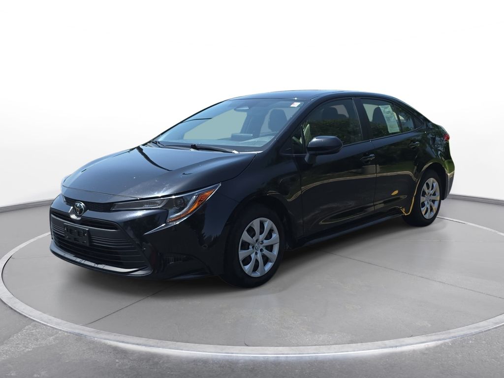 Midnight Black Metallic 2023 Toyota Corolla Sedan Front-Wheel Drive Continuously Variable Transmission