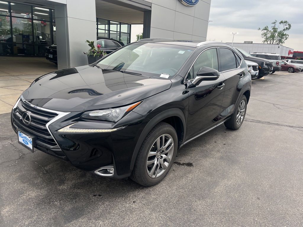 Black (Obsidian) 2015 Lexus NX 200t AWD SUV / Crossover All-Wheel Drive 6-Speed Automatic