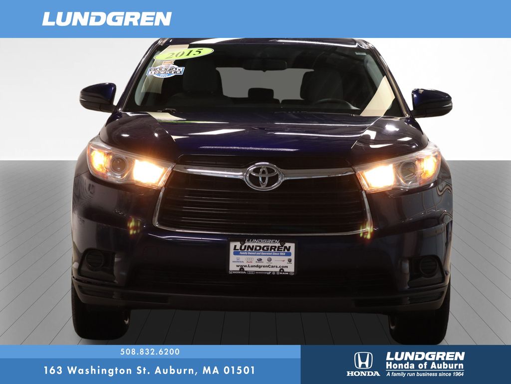 Used 2015 Toyota Highlander LE Plus with VIN 5TDBKRFH1FS205272 for sale in Auburn, MA