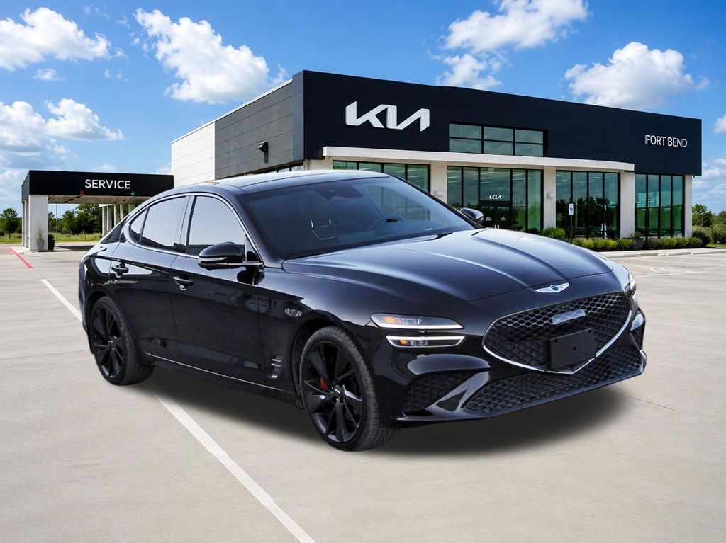 2023 Genesis G70 3.3T Black at Emmons Autoplex