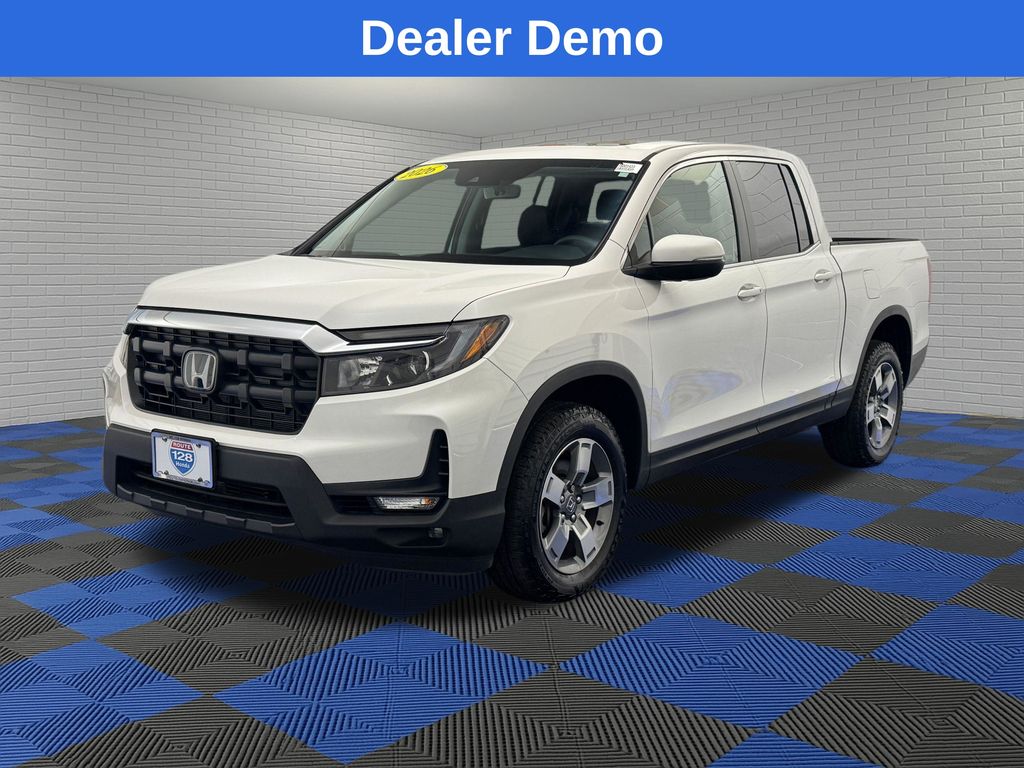 Platinum White Pearl 2026 Honda Ridgeline Pickup Truck All-Wheel Drive 9-Speed Automatic